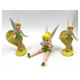 Disney Collectible Figure Set and Tinker Bell Decorations