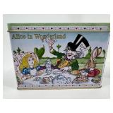 Alice in Wonderland Tweedledee and Mad Hatter Ceramic Figurines