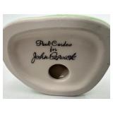 Alice in Wonderland Tweedledee and Mad Hatter Ceramic Figurines