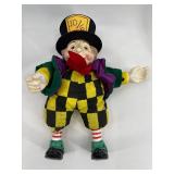 Alice in Wonderland Collectibles: Mad Hatter Figurine, Fitz and Floyd Plate, and Tea Set
