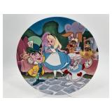 Disney Alice in Wonderland Toy China Tea Set with Collectible Plate