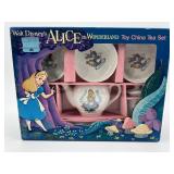 Disney Alice in Wonderland Toy China Tea Set with Collectible Plate