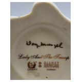 Lady and the Tramp Disney Collectible Set with Frame, Figurine, and Glasses