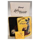 Disney Lady and the Tramp 50th Anniversary Watch Set with Collectible Tin