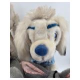 Collection of 11 Mixed Disney and Cartoon Character Plush Toys