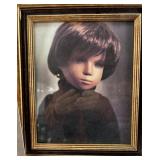 Collection of Sasha Dolls Packaging with Framed Portrait