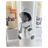 Set of 6 Gotz Sasha Doll Empty Original Packaging Tubes