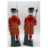 Pair of Beefeater Yeoman Genuine English Ceramic Figures