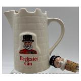 Collection of Ceramic Beefeater Gin Jug and Royal Doulton Figurines