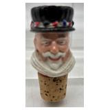 Collection of Ceramic Beefeater Gin Jug and Royal Doulton Figurines