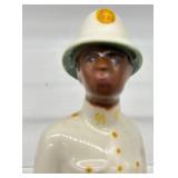 Collection of Ceramic Beefeater Gin Jug and Royal Doulton Figurines