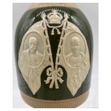 Collection of Ceramic Beefeater Gin Jug and Royal Doulton Figurines