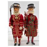 Collection of Beefeater Figurines and Royal Doulton Character Jugs