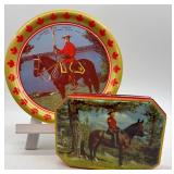 Collection of British Royalty and Landmarks Decorative Tins