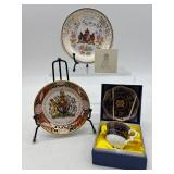Set of Commemorative Queen Elizabeth II Golden Jubilee Fine Bone China
