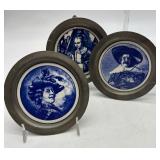 Collection of Vintage Memorabilia Including Plates, Photos, and Souvenirs