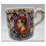 Collection of Vintage Memorabilia Including Plates, Photos, and Souvenirs