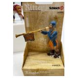 Collection of Antique and Vintage Miniature Figurines and Toy Vehicles