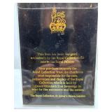 Set of 4 Collectible Royal and Knight Figures with Vintage Toy Car