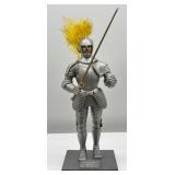 Set of 4 Collectible Royal and Knight Figures with Vintage Toy Car