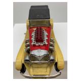 Set of 4 Collectible Royal and Knight Figures with Vintage Toy Car