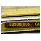 Set of 4 Collectible Royal and Knight Figures with Vintage Toy Car