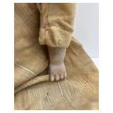 Antique Porcelain Doll with Fabric Body