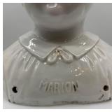 Set of 3 Antique German Porcelain Doll Heads