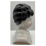 Set of 3 Antique German Porcelain Doll Heads