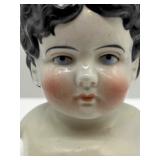Set of 3 Antique German Porcelain Doll Heads
