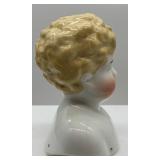 Set of 3 Antique German Porcelain Doll Heads