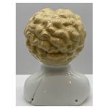 Set of 3 Antique German Porcelain Doll Heads