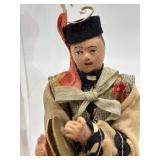 Set of 3 Vintage Ukrainian Folk Art Dolls