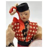 Set of 3 Vintage Ukrainian Folk Art Dolls