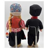 Pair of Genuine Rozetta Dolls from Amsterdam, Holland