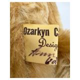 Set of 3 Artisan Mohair Teddy Bears including Sonneberg, Beana Bears and Ozarkyn Cabin Crazy