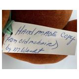 Collection of 4 Handmade and Original Teddy Bears including Hermann