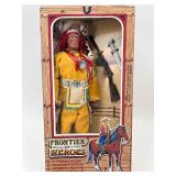 Set of 4 Vintage Western Action Figures with Original Boxes