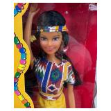 Set of 4 Vintage Western Action Figures with Original Boxes