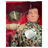 Set of 3 GI Joe WWII Commemorative Figures: Airborne Military Police, Action Marine, and Action Soldier by Hasbro