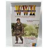Collection of WWII Action Figures and Model Figures Set