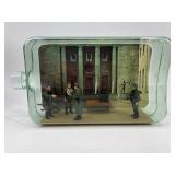 Tamiya MRC Berlin Headquarters Diorama Kit & Jeep Army Truck Puzzle