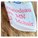 Set of 3 Handcrafted Mohair Teddy Bears including Deb Bistodeau