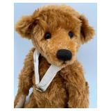Collection of 3 Artisanal Mohair Jointed Teddy Bears including Signed 1993 Bear