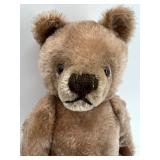 Set of 3 Vintage Mohair Jointed Teddy Bears Including Libearty with Scarves