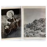 Roy Rogers and Trigger Collectible Set with Photos and Ribbon