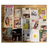 Collection of Vintage Movie Magazines with Notable Covers