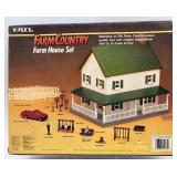 Set of 3 HO Scale Model Kits: Farm Country House, Firehouse, and General Store