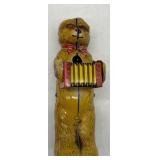 Set of 4 Vintage Litho Tin Wind-Up Toys for Parts or Repair