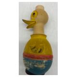 Set of 4 Vintage Litho Tin Wind-Up Toys for Parts or Repair